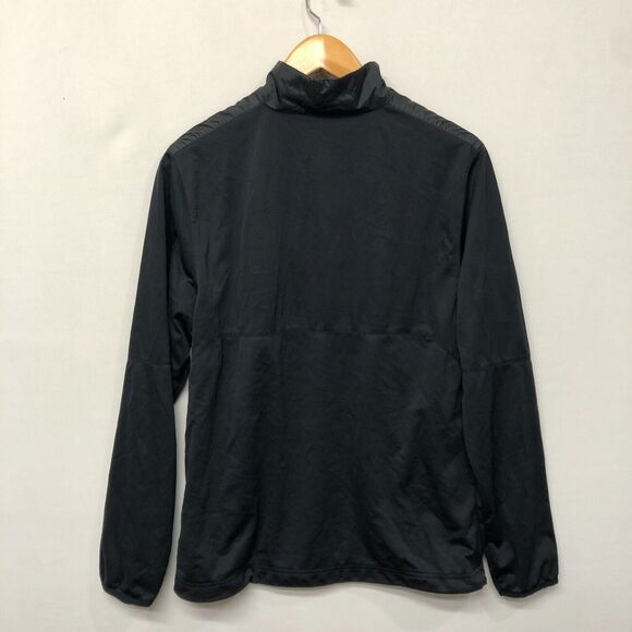 Nike Golf Men Pullover 1/4 Zip Windbreaker Jacket Size Small Black B323 -19 - Picture 14 of 16